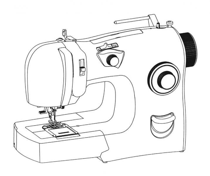 Resultado de imagen para dibujo de maquina de coser (con